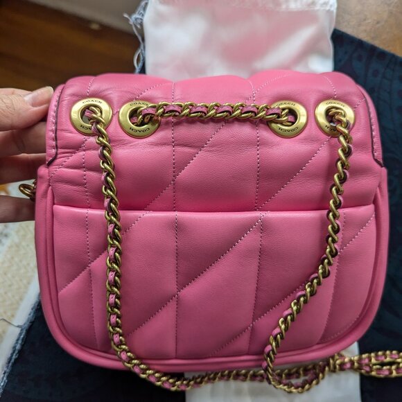 COACH Pillow Madison Shoulder Bag With Quilting in Petunia - Picture 10 of 16